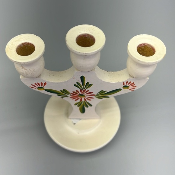 Handpainted Swedish Candleholders - Picture 6 of 8